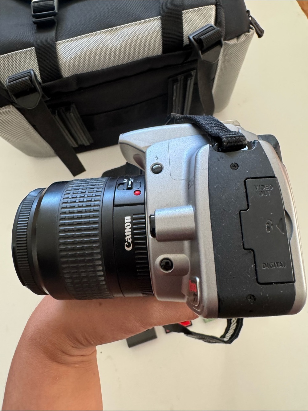 The Canon EOS Rebel XT DS126071 Digital Camera - Picture 11 of 12